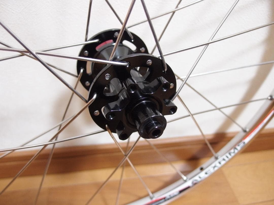 ALEXRIMS R390リム 20インチ 100/135mmディスクホイール