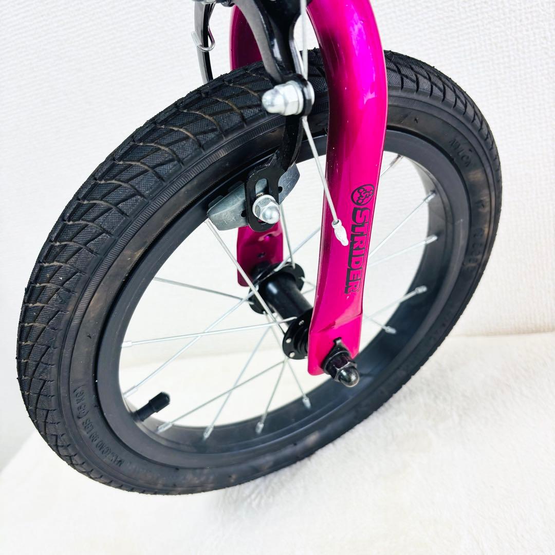 ストライダー 14インチ フューシャピンク キッズバイク ペダル付き