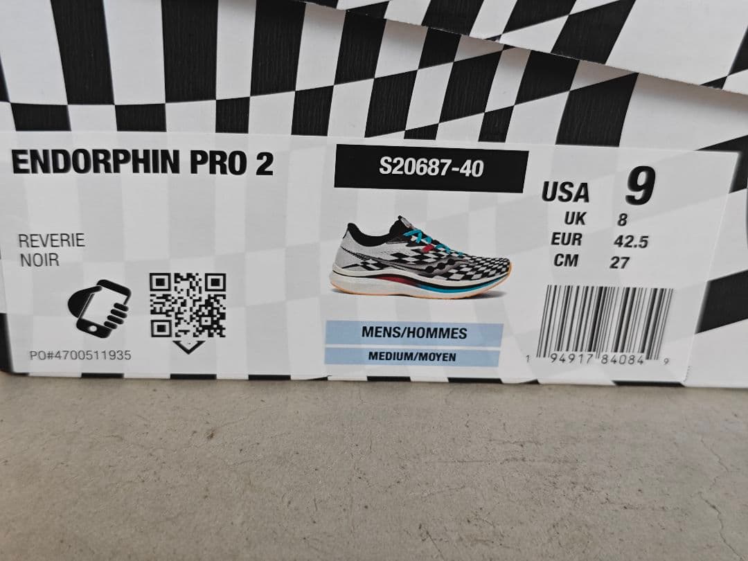 サッカニー　エンドルフィンプロ2 SAUCONY ENDORPHIN PRO 2
