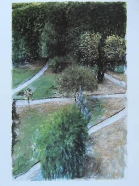 ARIKHA、Augustines' Garden、希少画集画、新品額装付