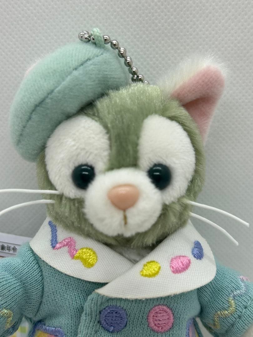 お顔厳選　ジェラトーニ　ぬいぐるみバッジ　D