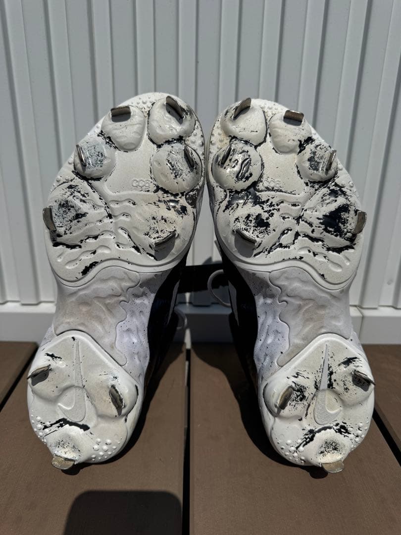 NIKE ALPHA HURACHE スパイク　ネイビー