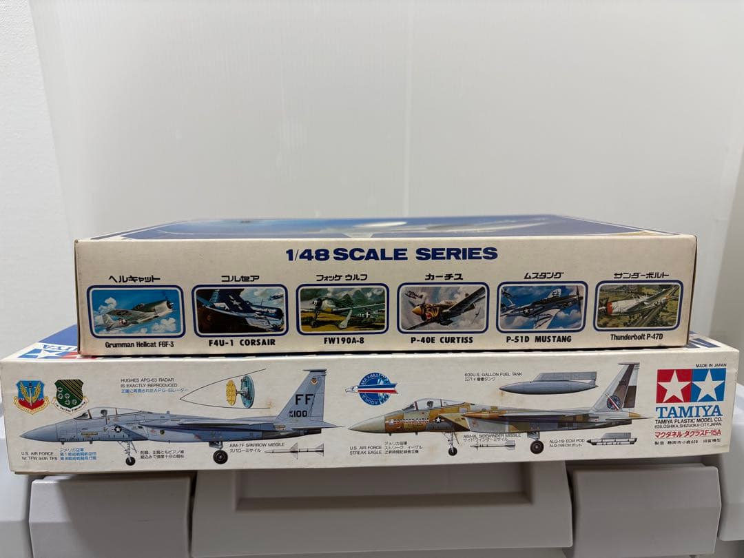 【希少】オオタキ F-16＆タミヤ F-15A イーグル1/48 傑作機セット