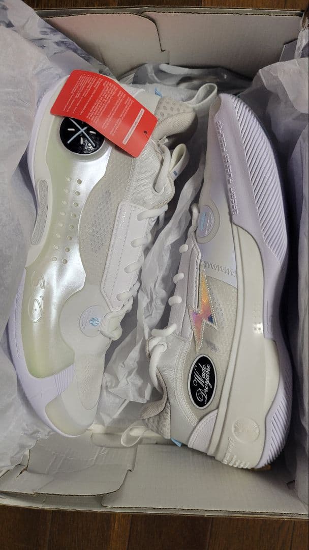 Li-Ning　WOW 10 Low 'White Hot'　US9