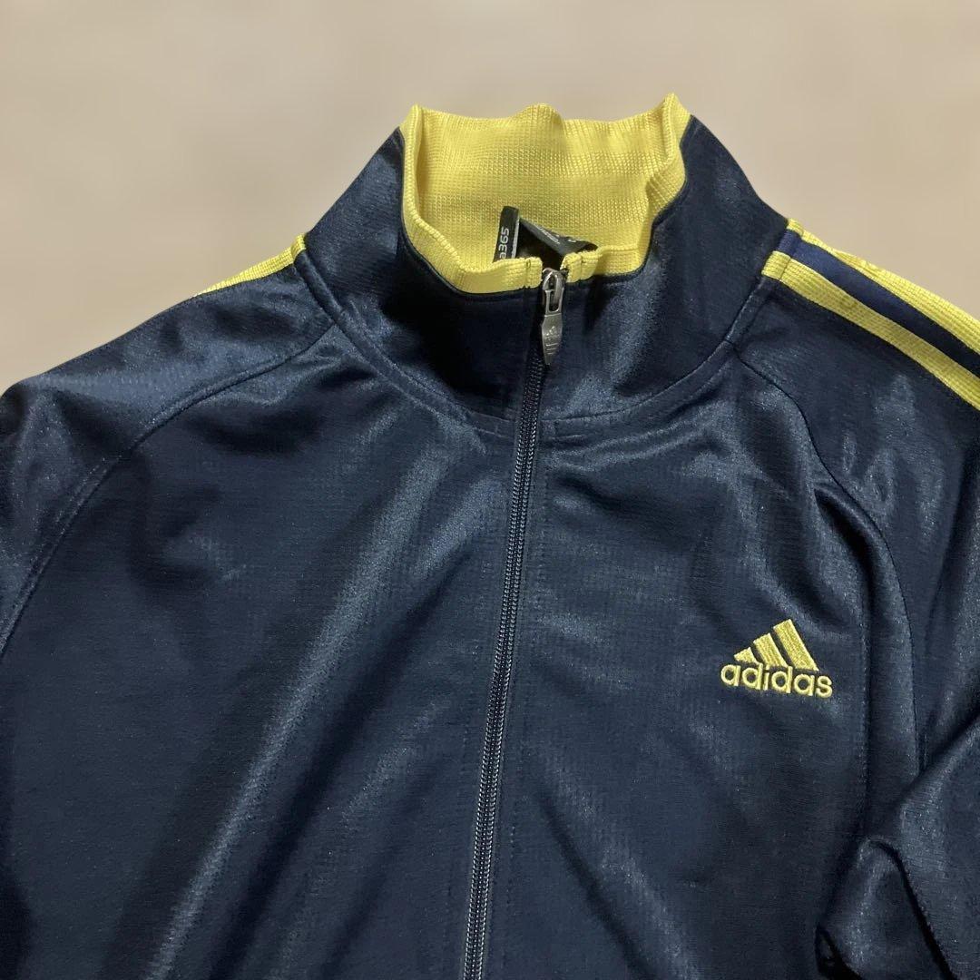 adidas セットアップ トラックジャケット紺黄　S 別売り可能