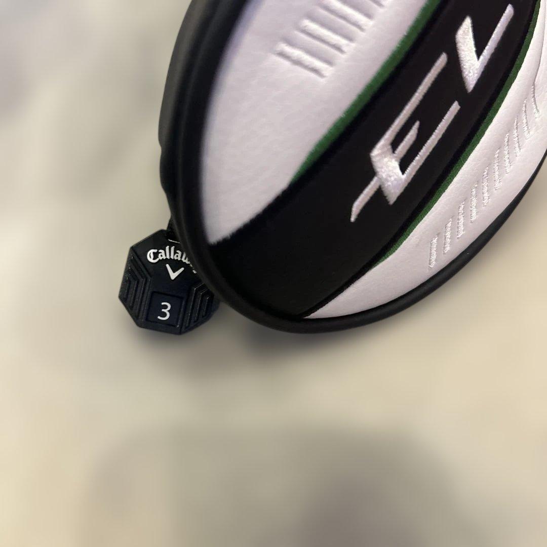 最高の飛距離！高性能！ELYTE TITANIUM 3w ヘッド、ヘッドカバー