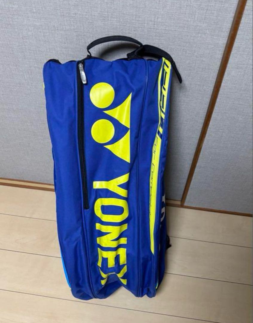 YONEX ラケットバッグ 青/黄