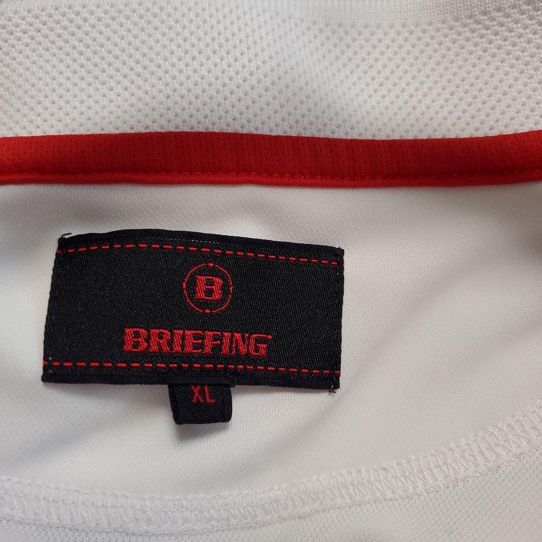 BRIEFING ポロシャツ XL ホワイト