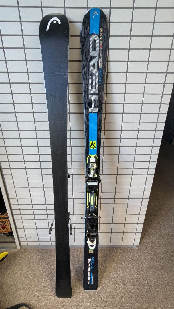 HEAD SUPERSHAPE i.TITAN 163cm スキー板 調整式