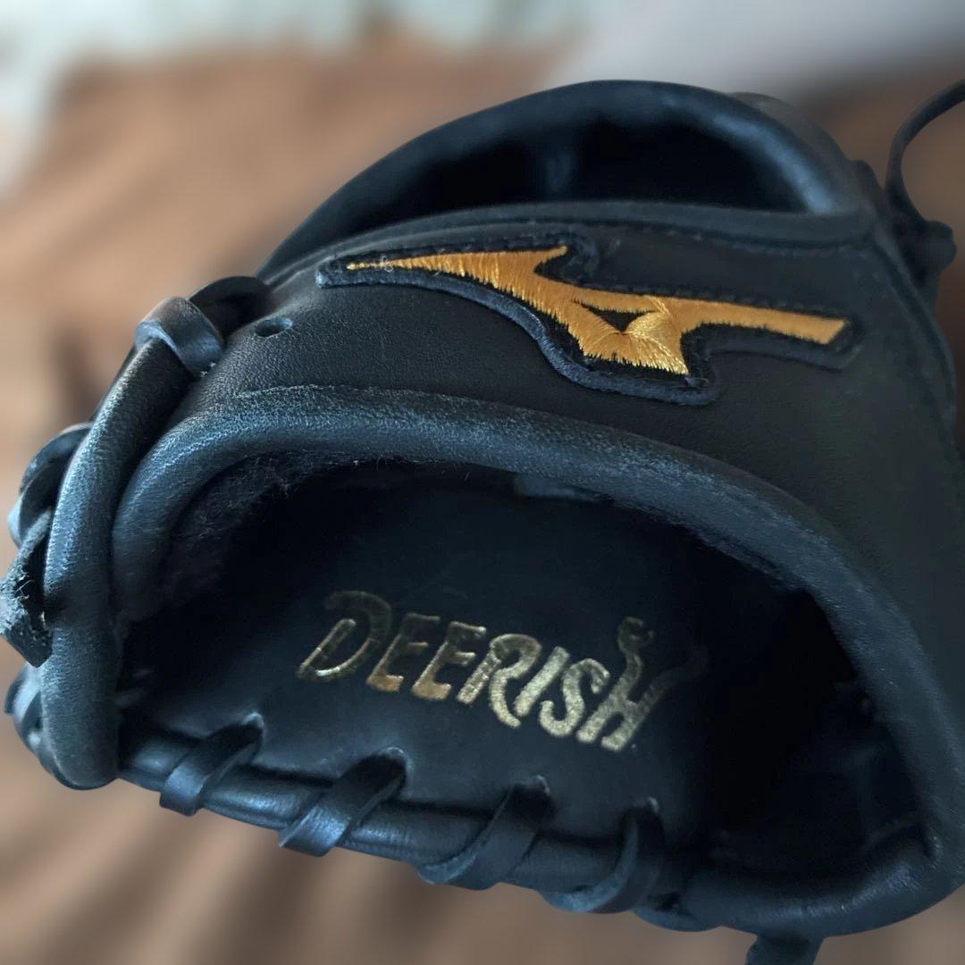 Mizuno ブラック 野球グローブ