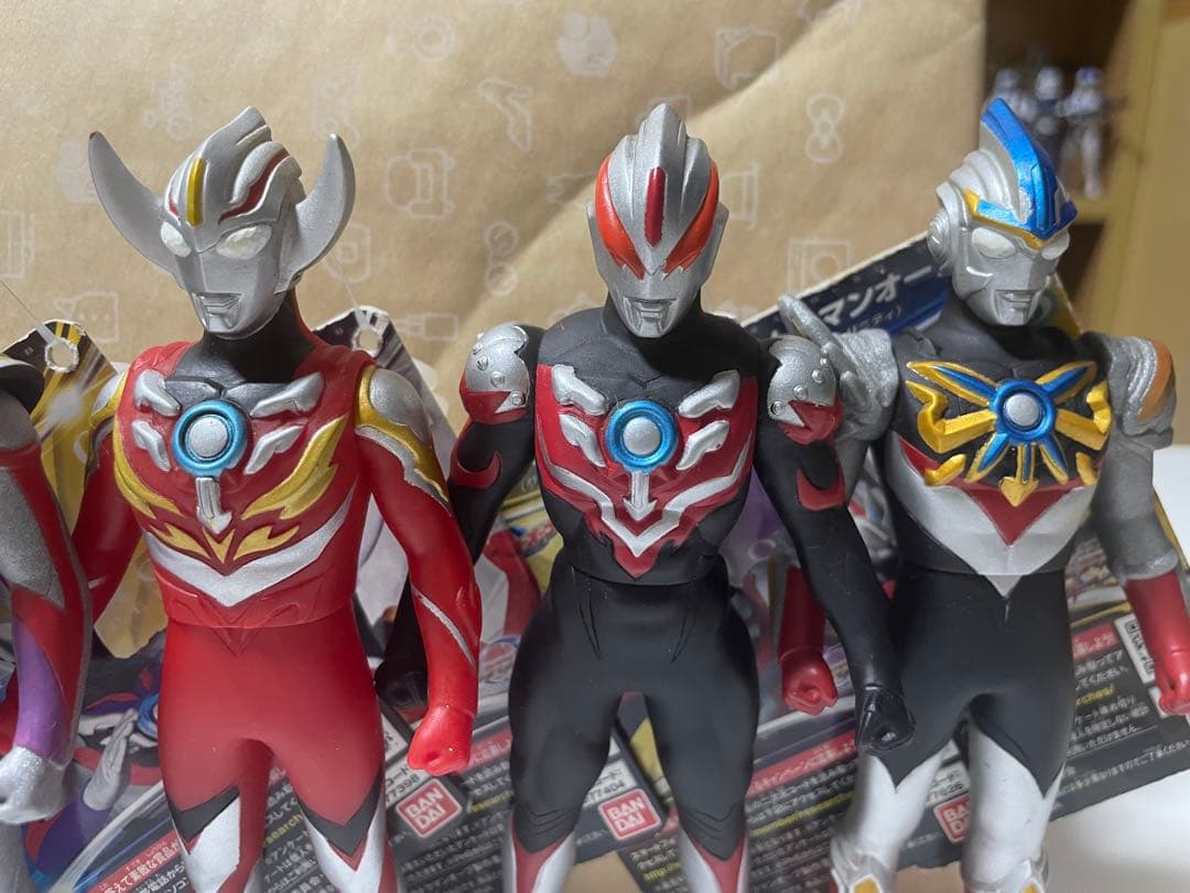 ウルトラヒーローシリーズ　ウルトラマンオーブ 放送当時タグ付き　ソフビ