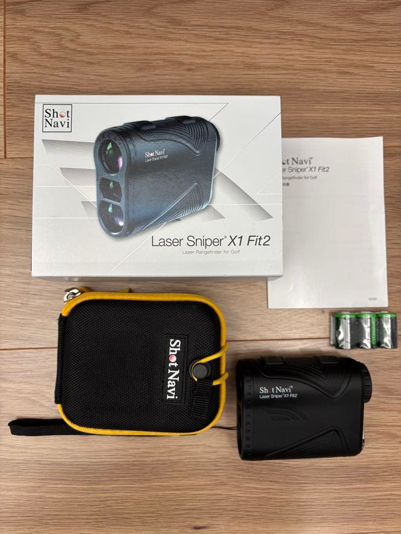 ラウンド用品・アクセサリー Shot Navi Laser Sniper X1 Fit2