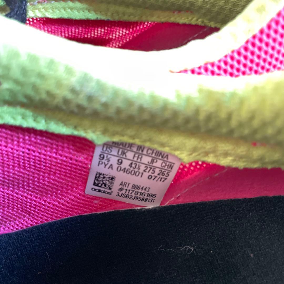 adidas adizero スパイクシューズ 27.5cm ピンク