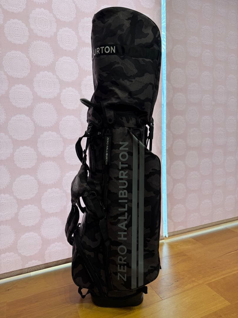 ZERO HALLIBURTON キャディバッグ＋セカンドバック2点セット