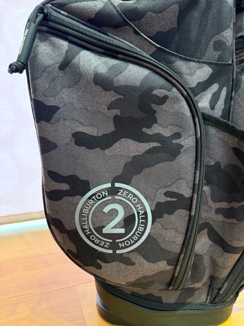 ZERO HALLIBURTON キャディバッグ＋セカンドバック2点セット