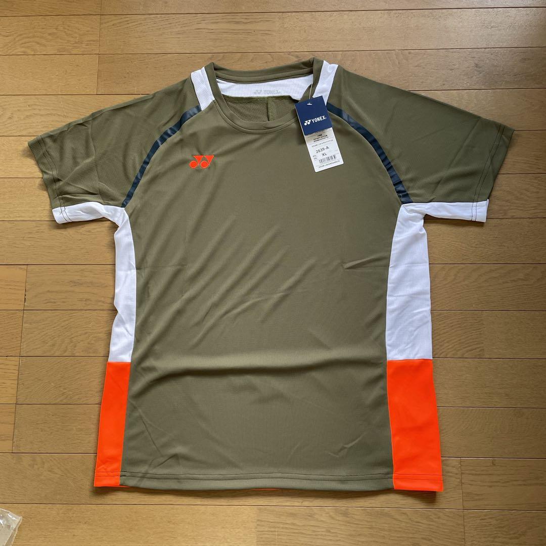 ヨネックス　YONEX テニス＆バドミントン　ゲームウェア　新品　L カーキ