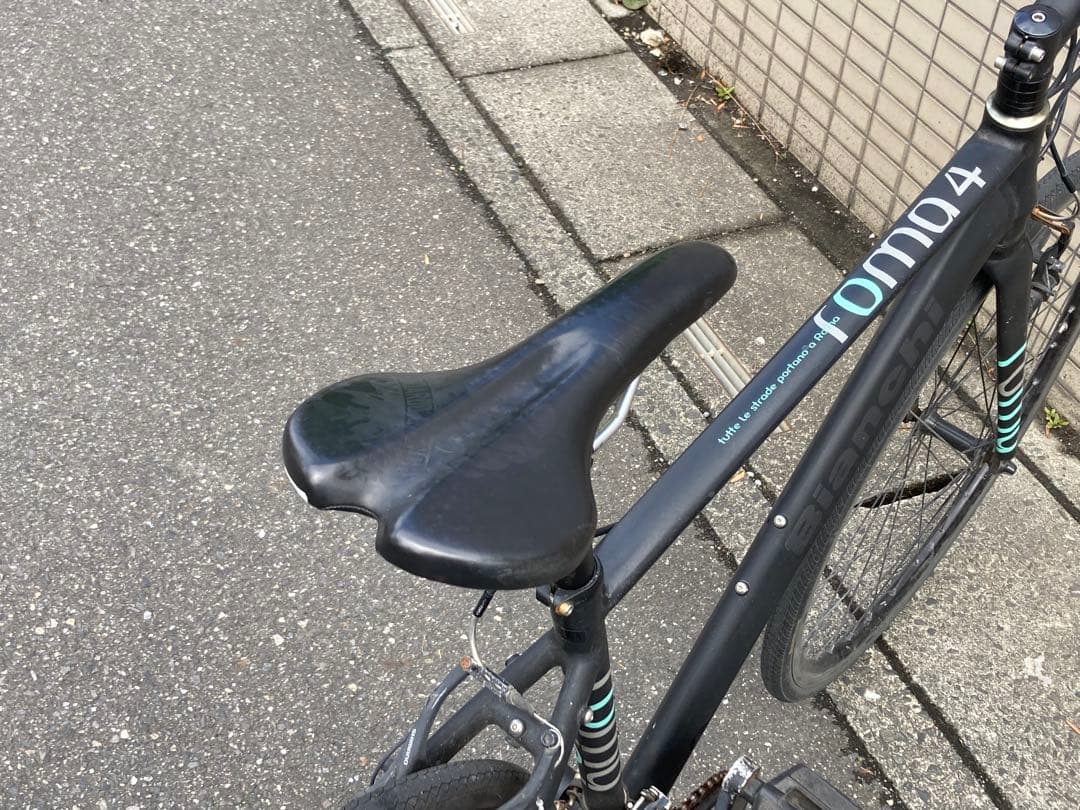 BIANCHI ROMA 4 ビアンキ ローマ 4 マットブラック 前3×後8速