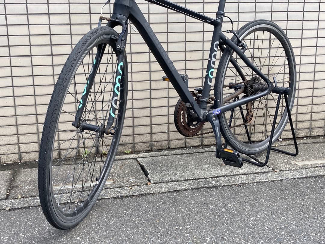 BIANCHI ROMA 4 ビアンキ ローマ 4 マットブラック 前3×後8速