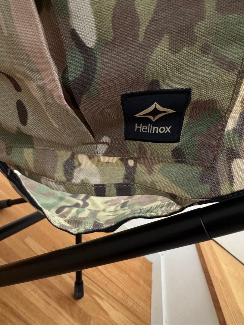 Helinox 迷彩柄タクティカルチェア美品ヘリノックスキャンプアウトドア