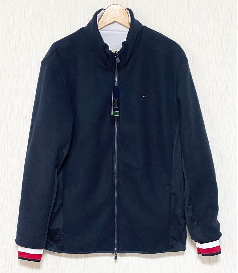 新品 トミーヒルフィガーゴルフ ブルゾン リバーシブルジャケット