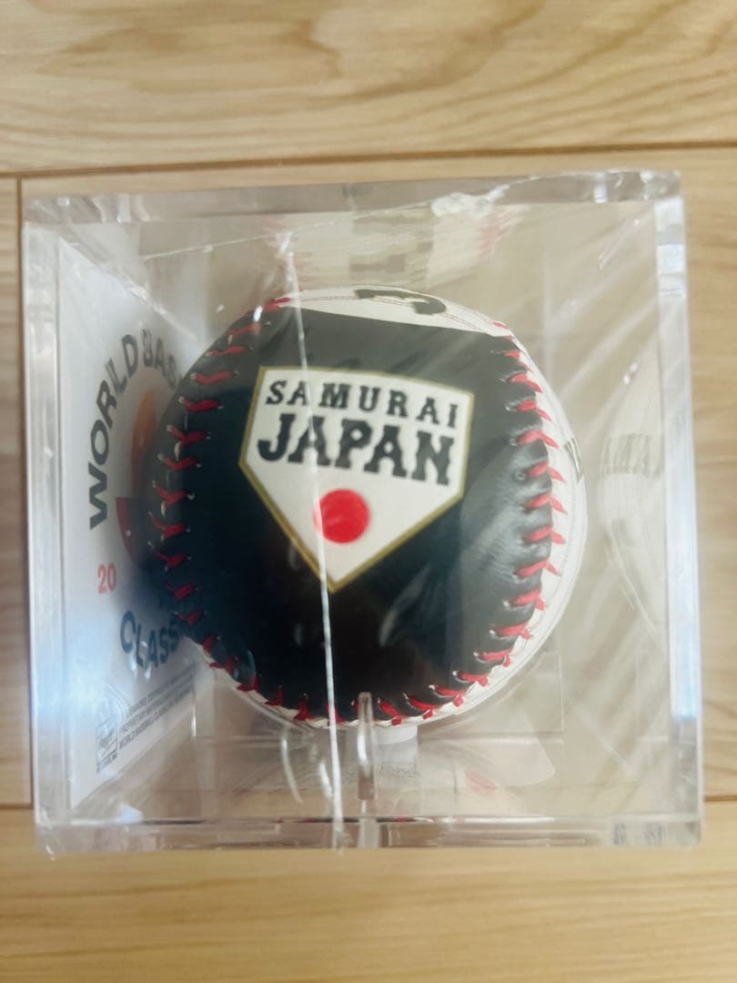 2026WBC山本由伸18 SAMURAI JAPAN 記念ボール（ケース付き）