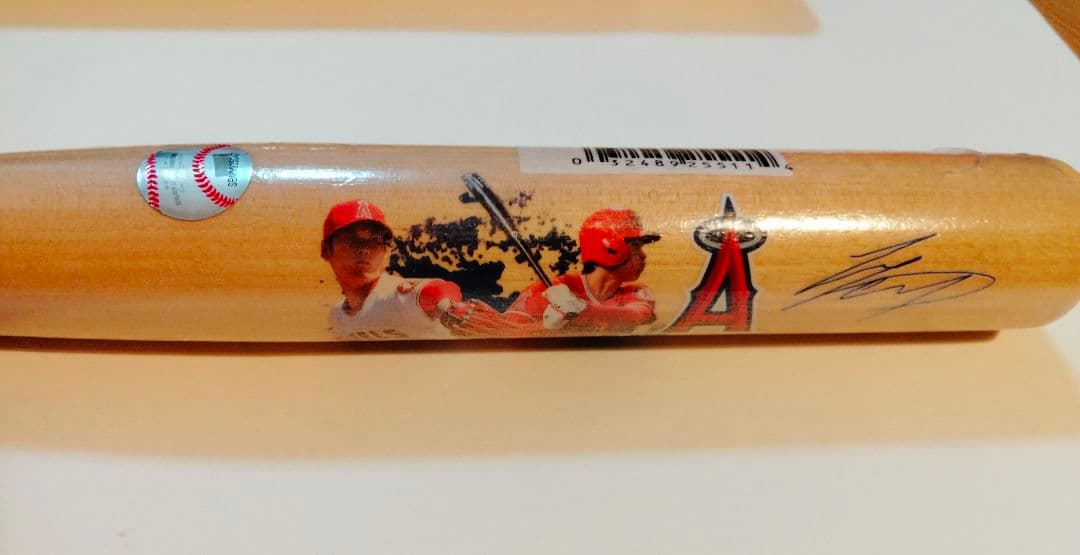 大谷翔平 MLB 記念バット 2本＋公式ボール セット エンゼルス