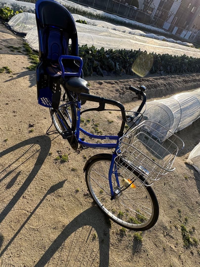 青色・オートライト・タウンサイクル(26㌅)お届け出来ます。お引き取りも可能です