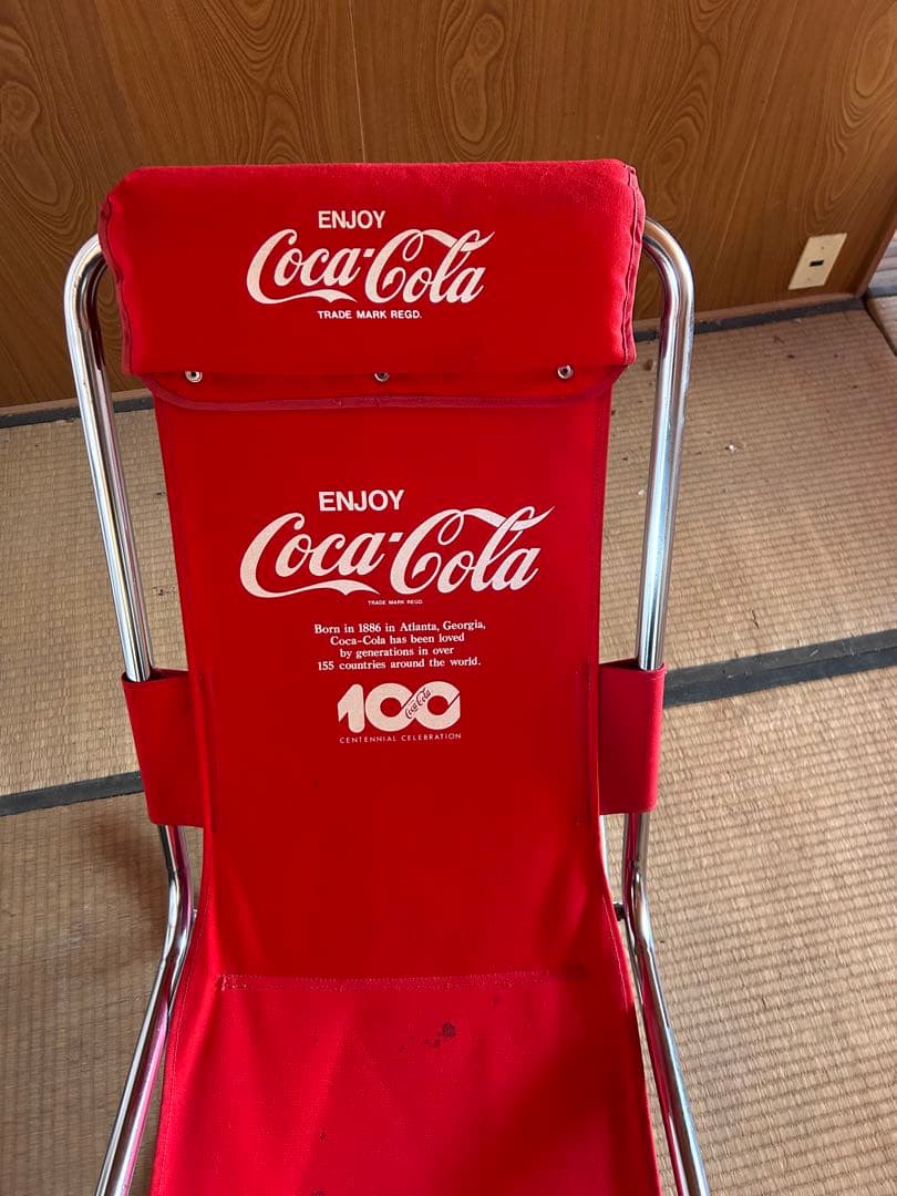 コカコーラ　Coca-Cola 非売品　限定　100周年 ロッキングチェア