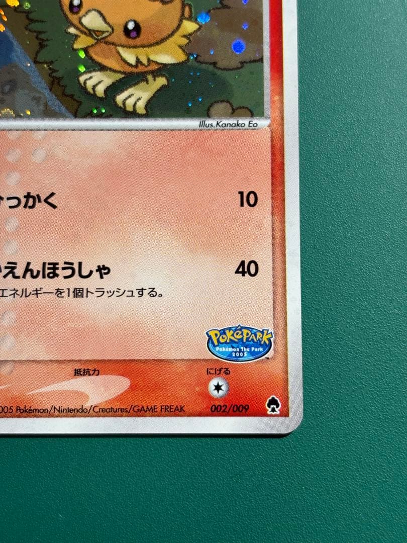【超希少】ポケパーク限定　ポケパークのアチャモ