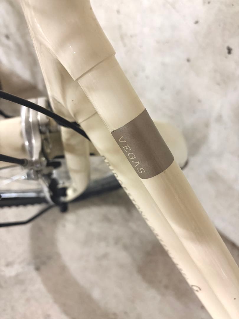 ベガス ミニベロ 自転車 本体 前カゴ付き 鍵なし
