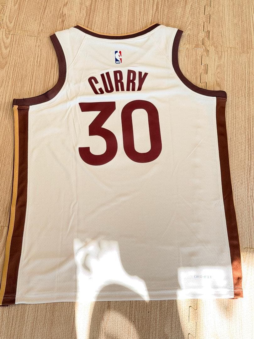 【新品】NBA ウォリアーズ カリー ユニフォーム Lサイズ (48)