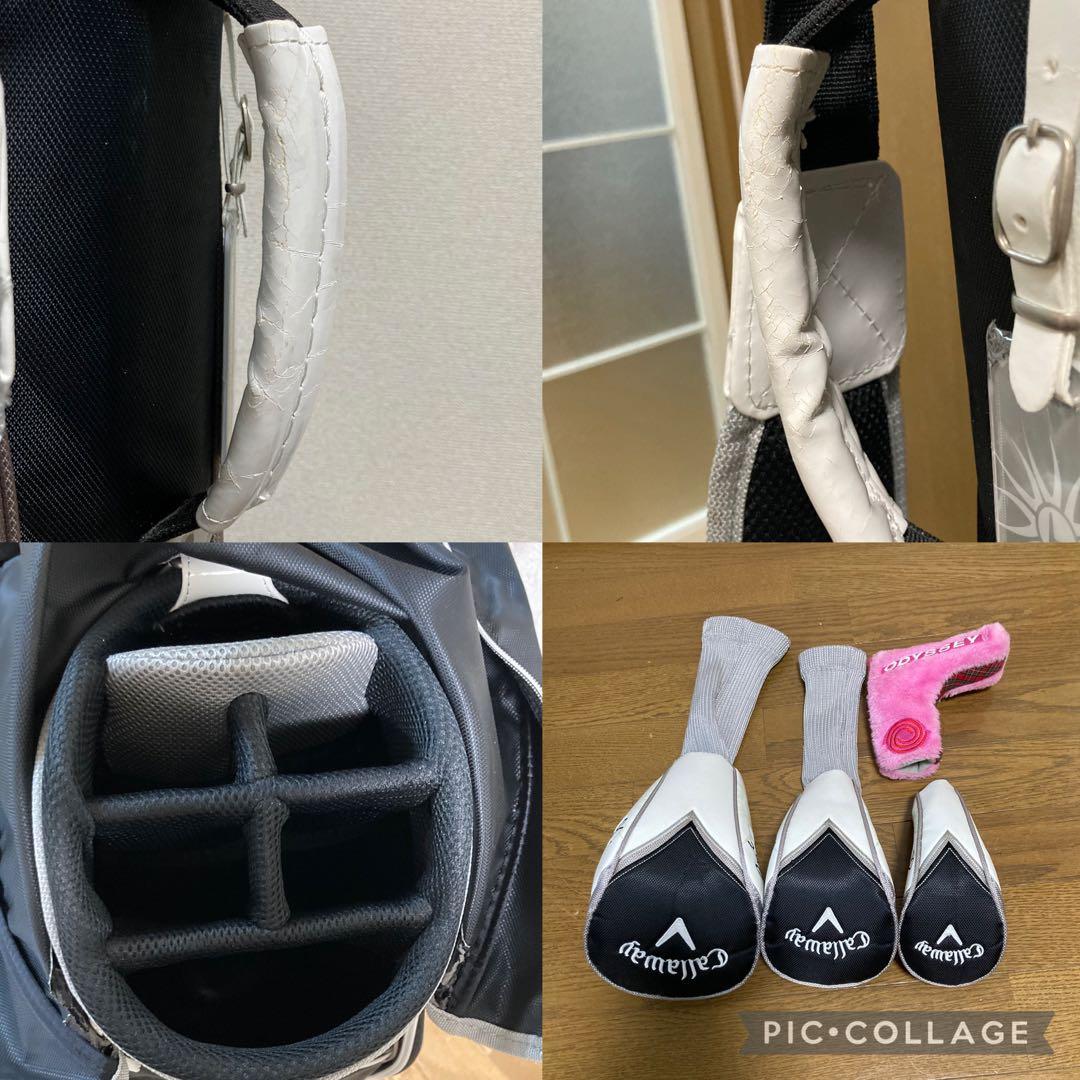 レディース 初心者 キャロウェイ ソレイル バッグ付 ゴルフクラブ セット