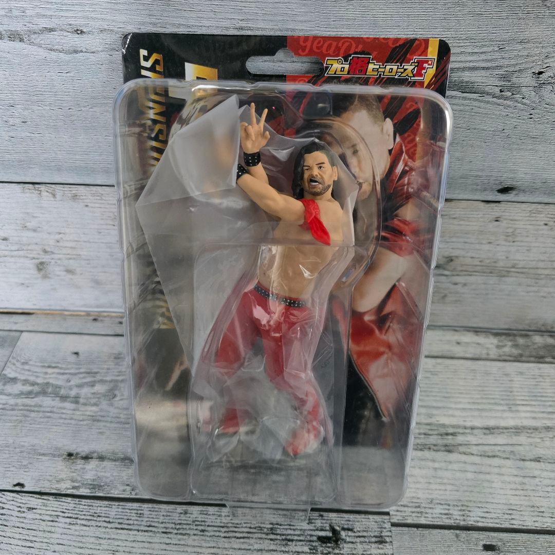 中邑真輔新日本プロレスプロ格ヒーローズ フィギュア 限定カラー 未開封2体セット