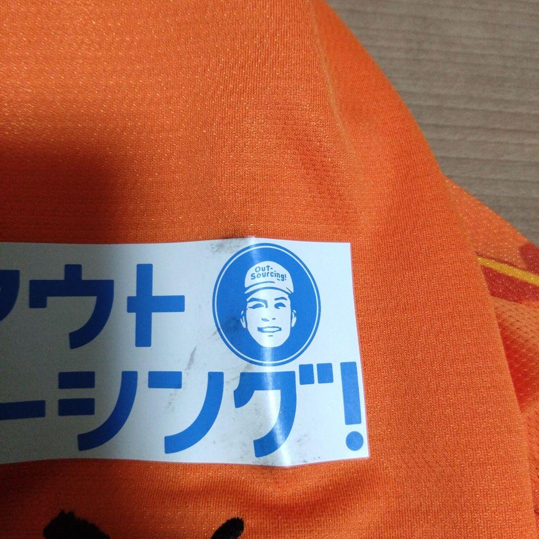 清水エスパルス サッカーシャツ オレンジ色 4 カルフィン ヨンアピン選手