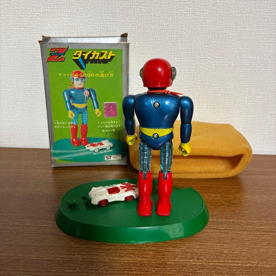 ☆ レトロ 超合金 タカトク ダイカスト シルバー合金 マッハGoGoGo