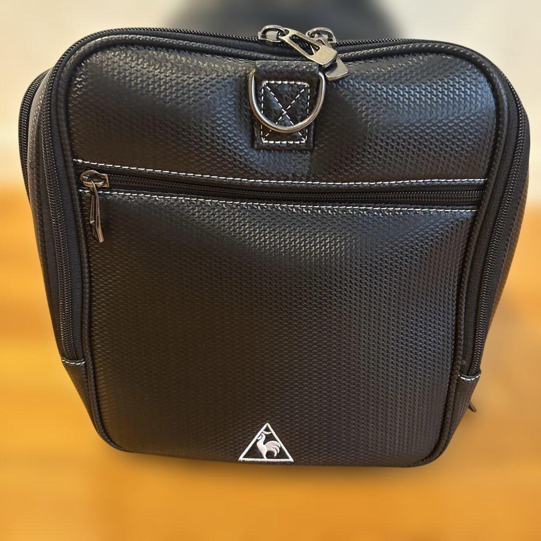 le coq sportif ブラックゴルフバッグ