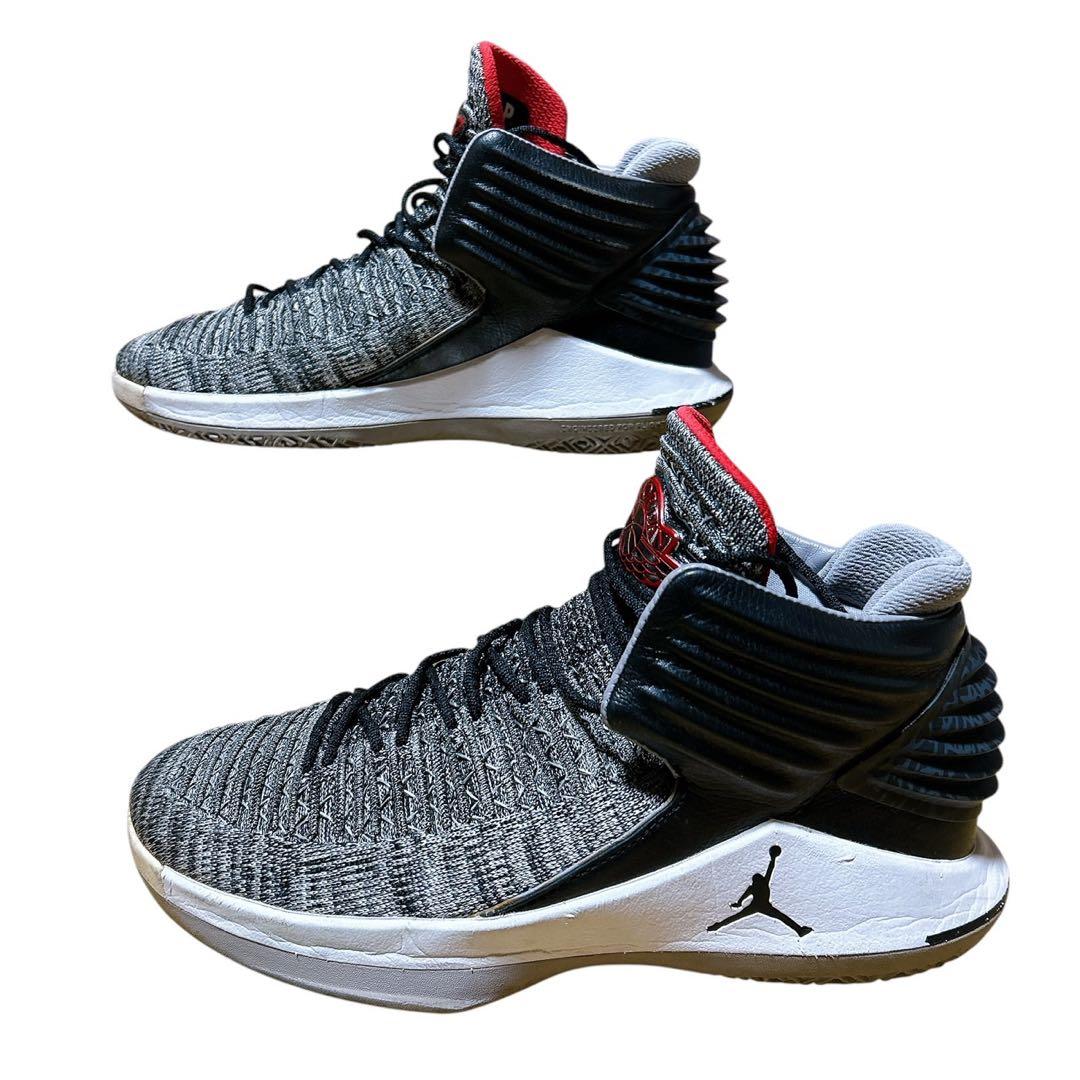 シューズ(男性用) Air Jordan XXXII MVP Black Cement 27.5cm