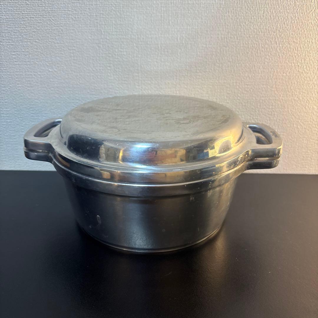 HAL KING 無水鍋 IH対応 日本製 ムスイ18cm