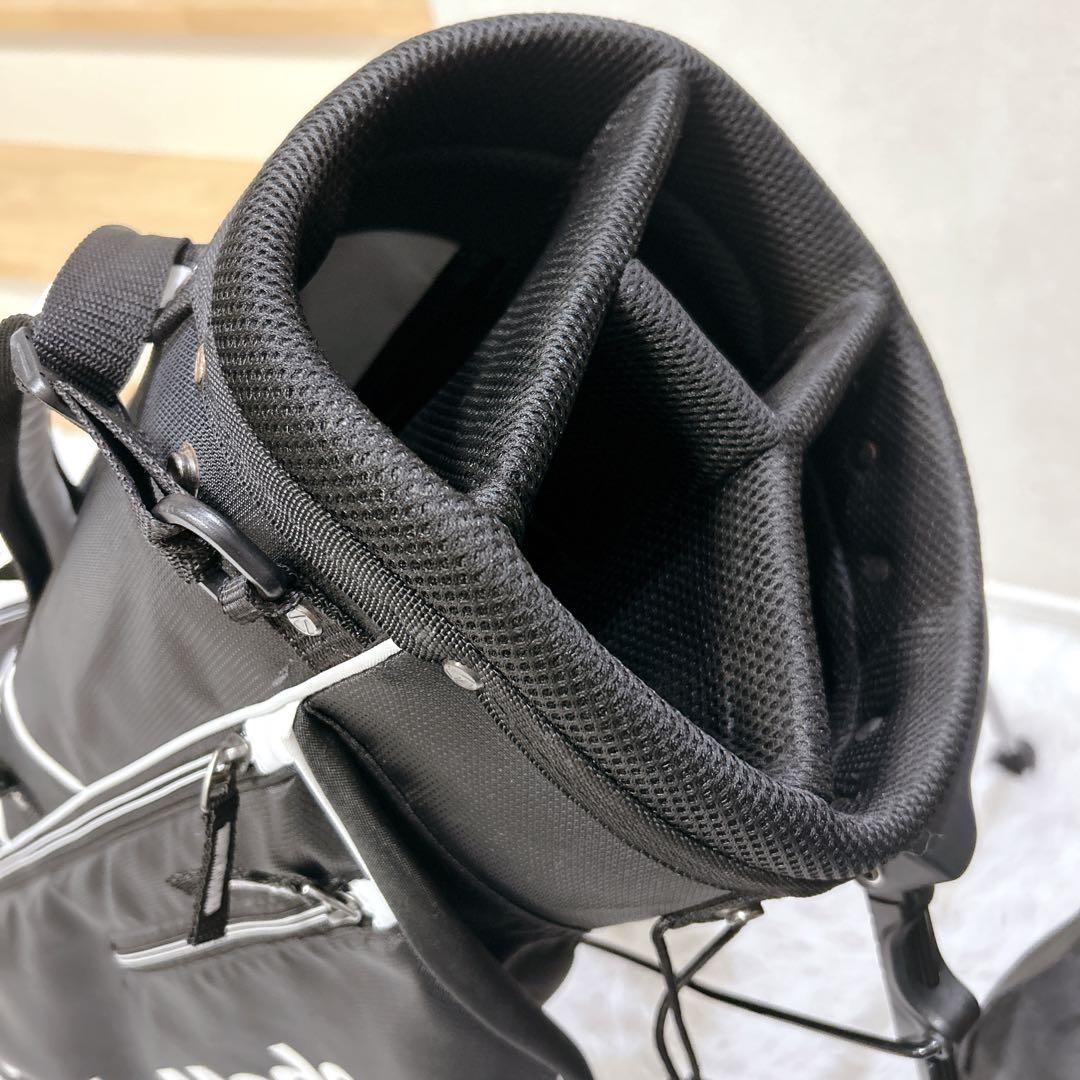 【美品】 TaylorMade スタンド型 キャディバッグ ゴルフバッグ