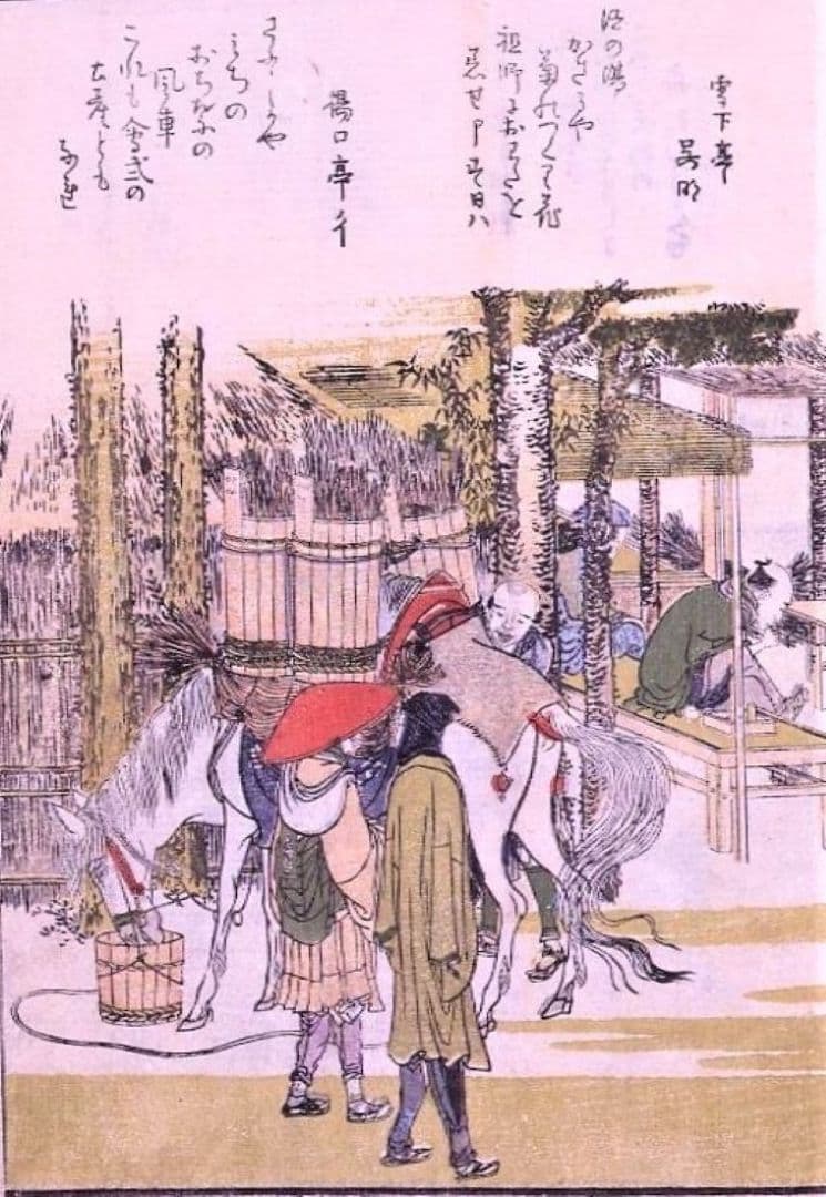 葛飾北斎画　絵本「東都勝景一覧」下巻　江戸版の越前和紙複製　全20点