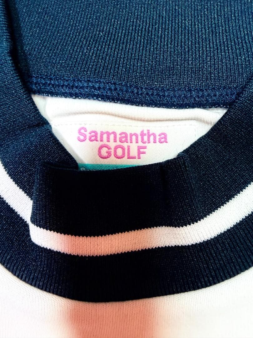 新品 Samantha GOLF ゴルフウェア モックネック Mサイズ