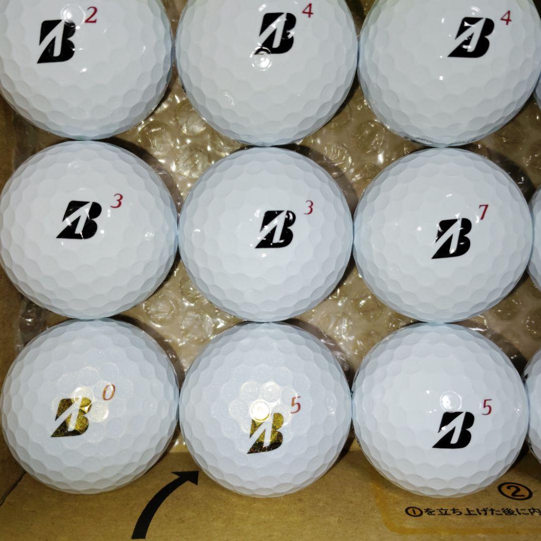 【超超美品】ゴルフボール ロストボール ブリヂストン TOUR B X 24球