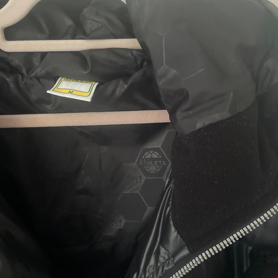 ATHLETA ブラック ベンチコート　M