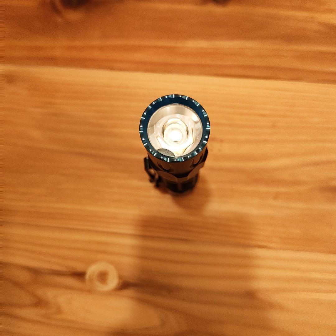 WARRIOR 3S 懐中電灯 LED 黒　オーライト　充電ケーブル付き
