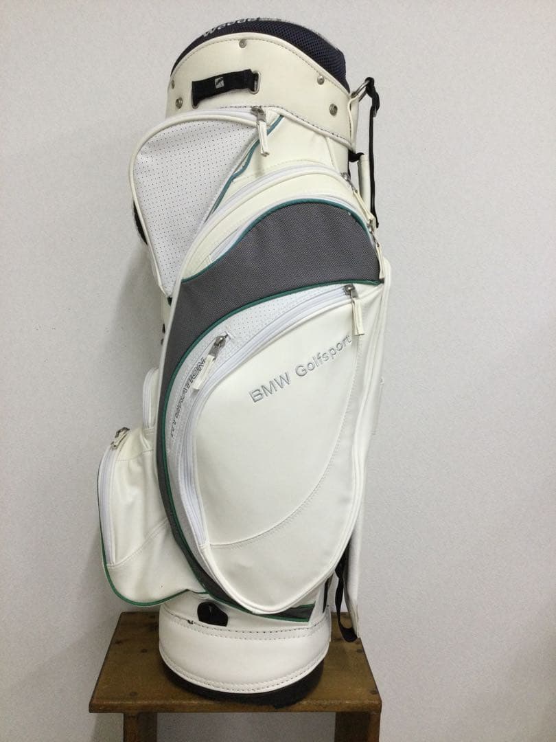 【 GOLFSPORT】キャディバッグ　7分割　ホワイト
