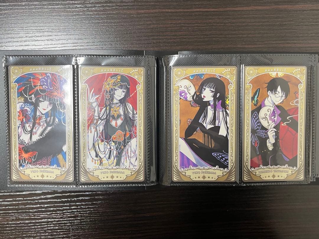 CLAMP展 アルカナカード 全種類 収納ファイル +おまけ シール チケット