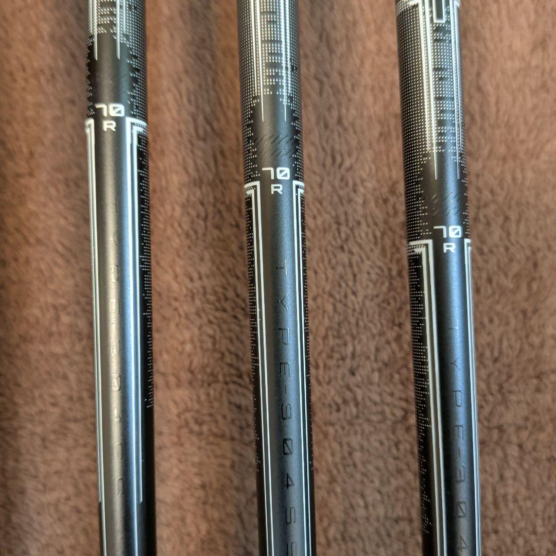 限定品 PXG 0211 CAST IRONS ６本セット 標準カーボンシャフト