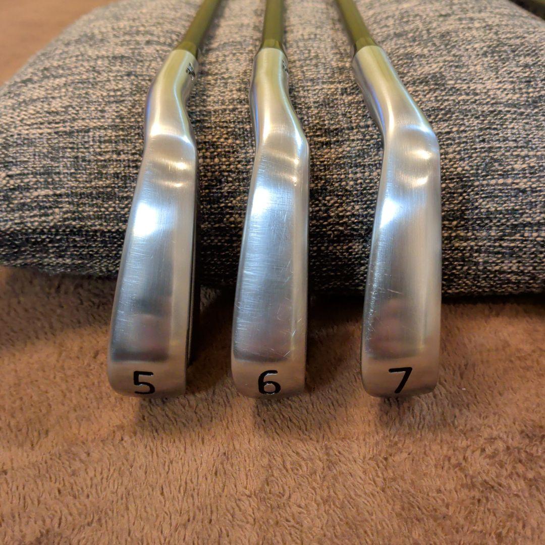 限定品 PXG 0211 CAST IRONS ６本セット 標準カーボンシャフト