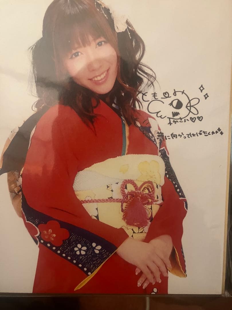 サイン入り着物写真
