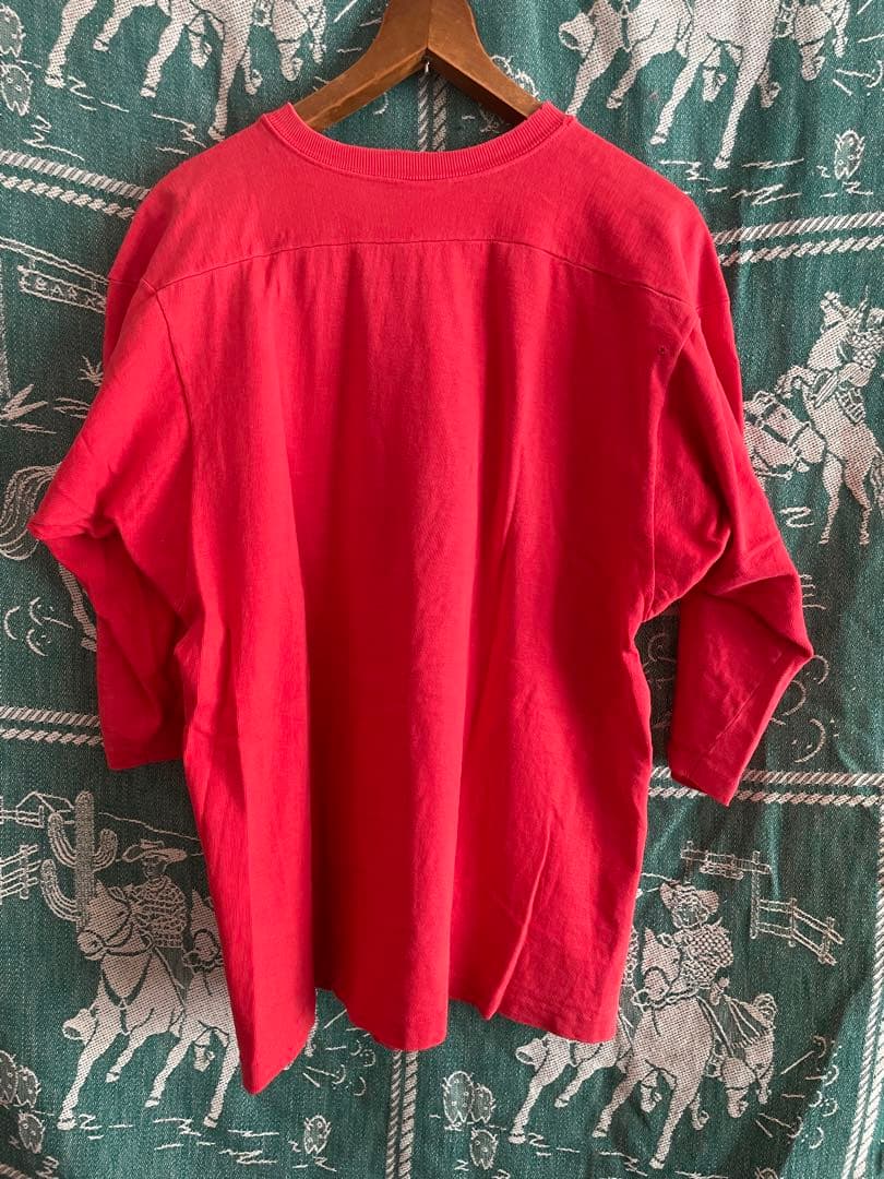 70s チャンピオン　バータグ　フットボールTシャツ